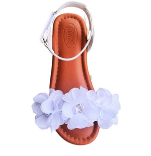 Kids 2 in 1 Luna Sandal w/ Floral shoe changeables